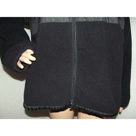 SNOZU Performance Fleece Jacket Women's 1X Black Full Zipper (3 zip pockets) - Picture 3 of 12